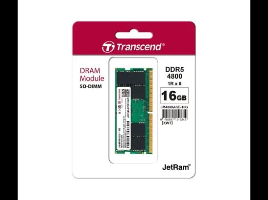 N/B Ram Transcend 16gb Ddr5 4800 with 2 years warranty