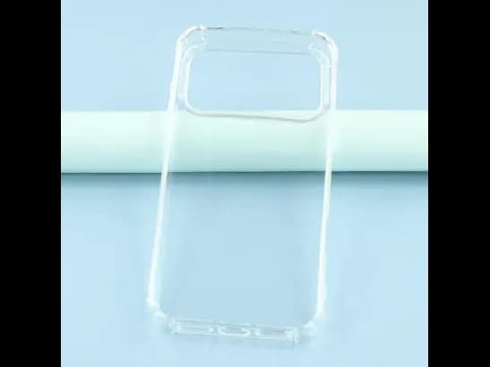 IPhone 17 Pro Max Shockproof TPU Case - Transparent (3)