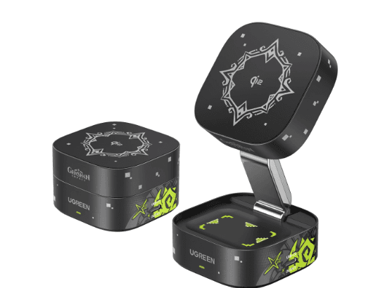 UGREEN 15W Qi2 2-in-1 Magnetic Wireless Charger – Genshin Impact Edition – W702 – 35316GI – 1 Year Warranty