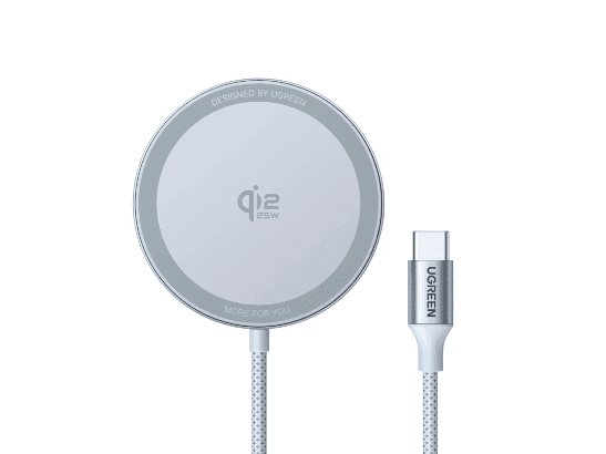 UGREEN 25W MagFlow Qi2.2 Certified Magnetic Wireless Charger – W753 – 55959 – 1 Year Warranty