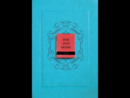 Burn After Writing by Sharon Jones
