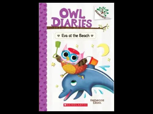 Owl Diaries 14 : Eva At The Beach by Rebecca Elliott