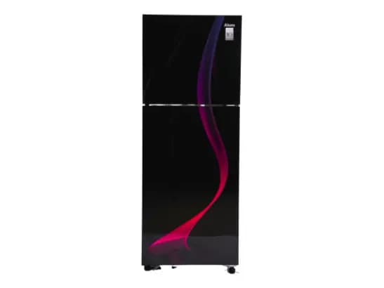 Abans 285L No-Frost Inverter Black Berry Glass Door (ALG-285NFIG)