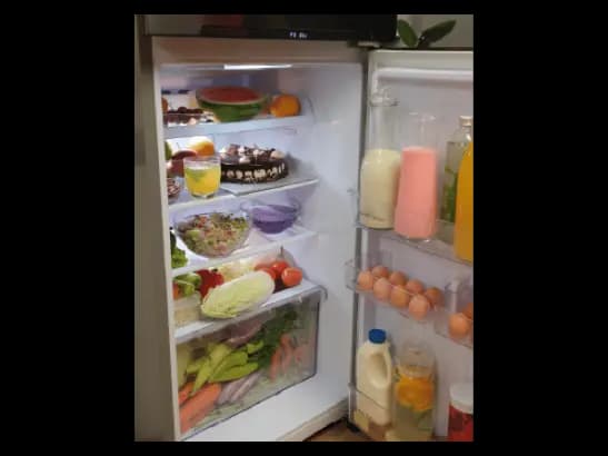 Abans 285L No-Frost Smart Pro Refrigerator - Mirror Hairline (ALG-285NFI) (3)