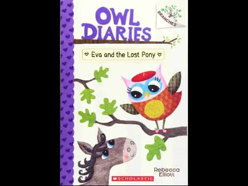 Owl Diaries 8: Eva And The Lost Pony by Rebecca Elliott