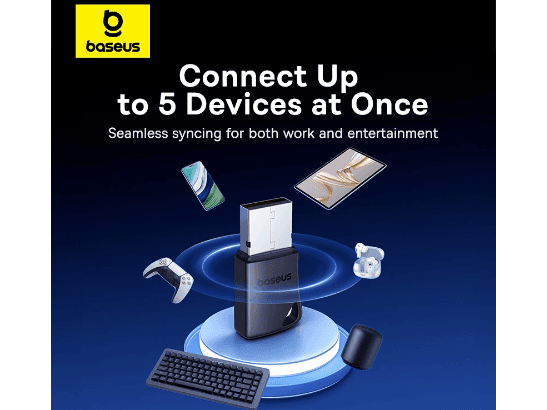 Baseus Encok BA04 USB Bluetooth 5.4 Wireless Adapter (4)