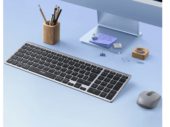 UGREEN Multi Mode Rechargeable Wireless & Bluetooth Keyboard – K552 – 75163 – 1 Year Warranty (2)