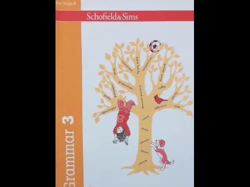 GRAMMAR 3 - KEY STAGE 1