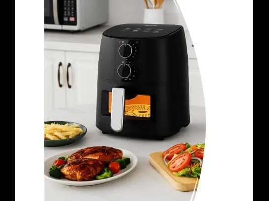 Abans 4L Air Fryer - Black (KB3199M ) (5)