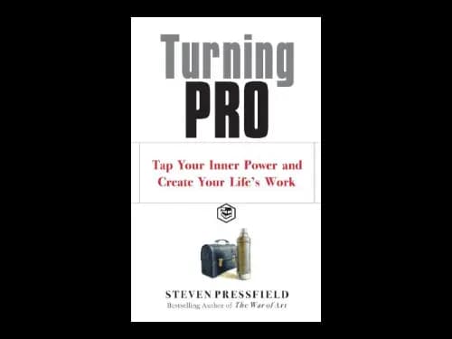 Turning Pro by Steven Pressfield