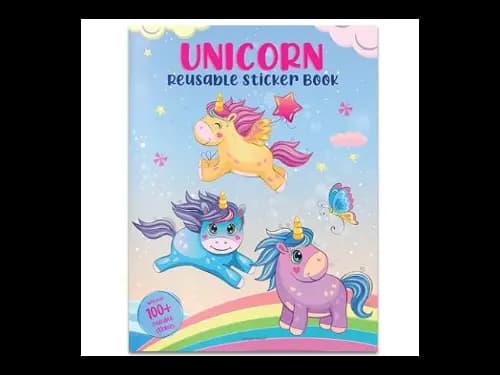 Unicorn Reusable Sticker Book