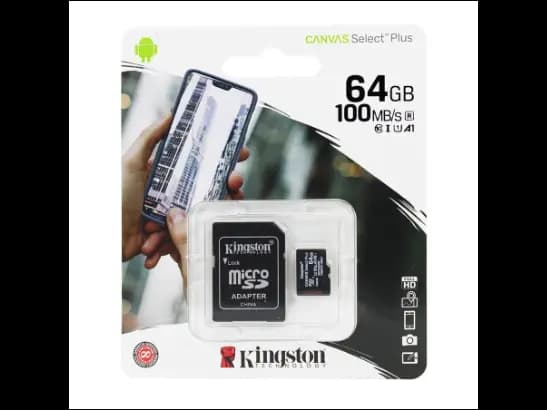 Micro Sd Kingston 64gb Class-10