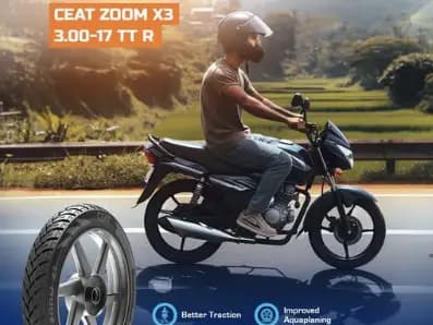 CEAT Motor-Cycle Tyre  300 - 17 Secura Zoom Tube Type (2)