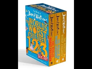 The World Worst Children 1 2 3 : 3 Box Set by David Walliams