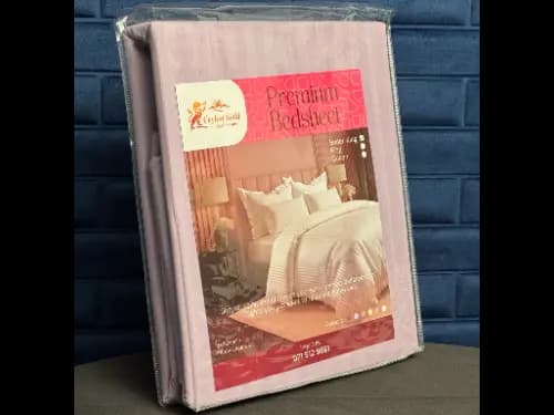 Ceylon Gold Tc300 premium super king size bedsheet