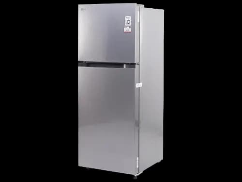 LG 225L Smart Inverter Double Door Refrigerator - Dazzle Steel (GL-M250BDSI) (2)