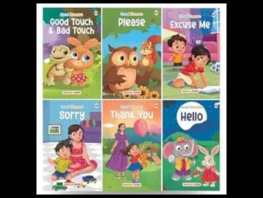 Good Manners Story Books Set : 6 Books