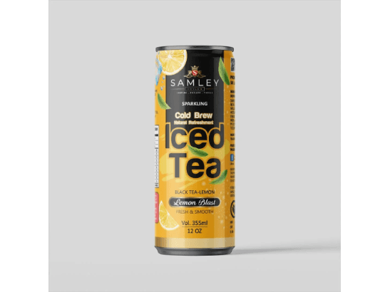 Samley Lemon Blast Iced Tea - 355ml