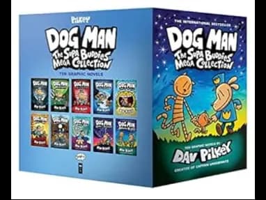 Dog Man: The Supa Buddies Mega Collection Boxed Set : 10 Books by Dav Pilkey