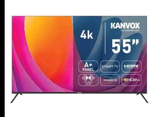 KANVOX LED SMART TV 55'' KU8800 (2 YR WARRANTY)