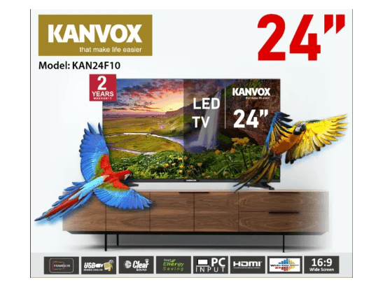 KANVOX LED TV 24" (2 YR WARRANTY)