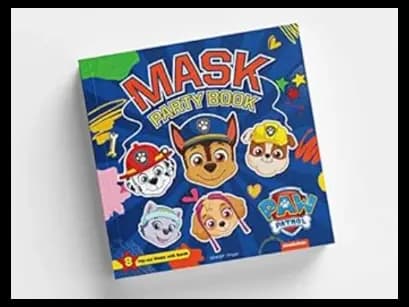 Mask Party Book: 8 Pop-out Masks With Bands