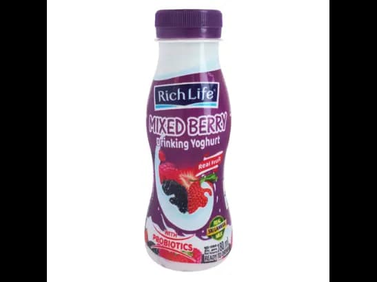 RichLife Mixed Berry Drinking Yoghurt 180ml