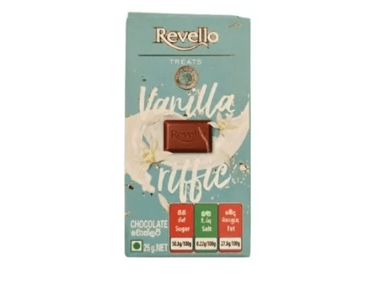 Revello Vanilla Riffie Chocolate 25G