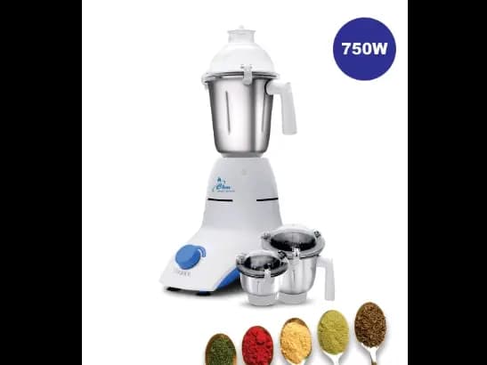 Clear Mixer Grinder 750W 3 Jar CLM7500