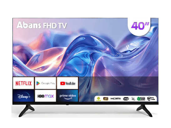 ABANS LED SMART TV 40" (2 YR WARRANTY)