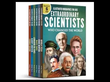 Illustrated Biography for Kids: Extraordinary Scientists who Changed the World : Box Set of 6 Books