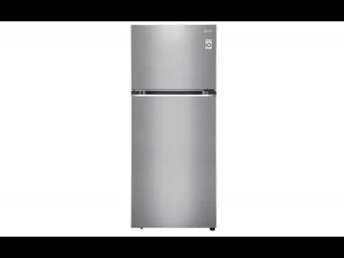 LG 340L Inverter Double Door Refrigerator - Shiny Steel (GL-M380BPZI)