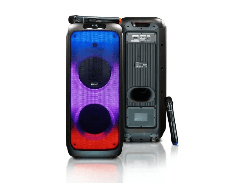 Fuji Portable Bluetooth Speaker + Free 2 Wireless Mic FUBS-8220