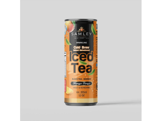 Samley Mango Tango Sparkling Iced Tea - 355ml