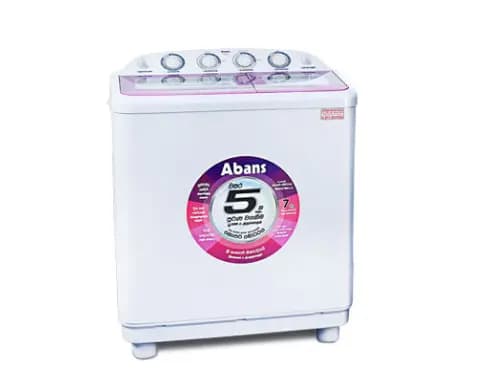 ABANS 7KG SEMI AUTO WASHING MACHINE