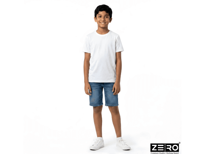 Teens Plain T Shirts Kids Premium Plain T-Shirt For Boy (4)