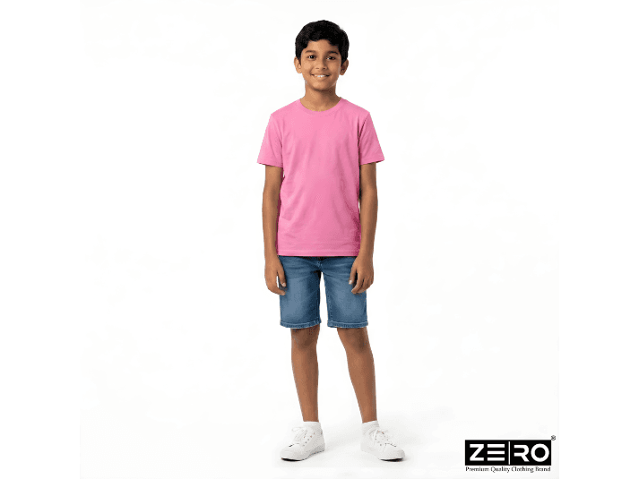 Teens Plain T Shirts Kids Premium Plain T-Shirt For Boy (6)