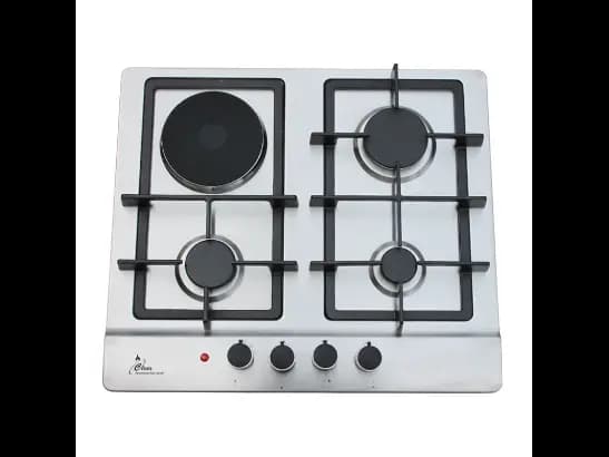 Clear Stainless Steel Cooker Hob With 1 Electric Hot Plate F4-SP603 [Without FFD]