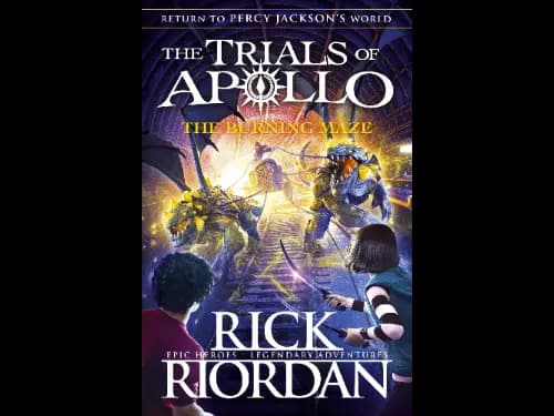 BURNING MAZE (THE TRIALS OF APOLLO BOOK 3)