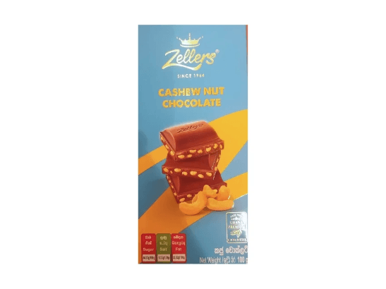 Zellers Cashew Nut Chocolate 100G
