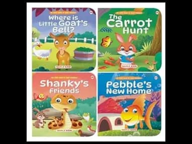 Story Books for Kids - Baby Animal Stories Box Set : 4 Books