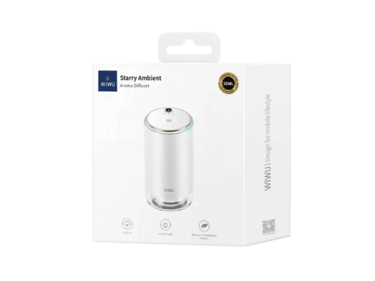 Wiwu Wi-AR003 Starry Ambient Light RGB Light Air Humidifier Aroma Car Scent Diffuser (5)