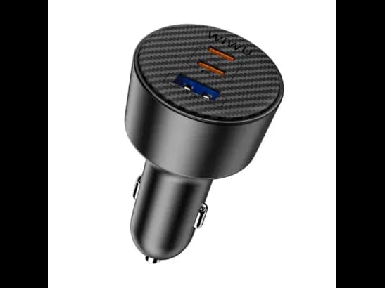 WiWU Wi-CC026 Aramid Fiber Warriors PD 200W Fast Car Charger – Black with 6 Month Warranty (3)