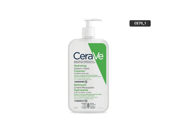 Cerave Hydrating Cream-to-Foam Cleanser 355ml