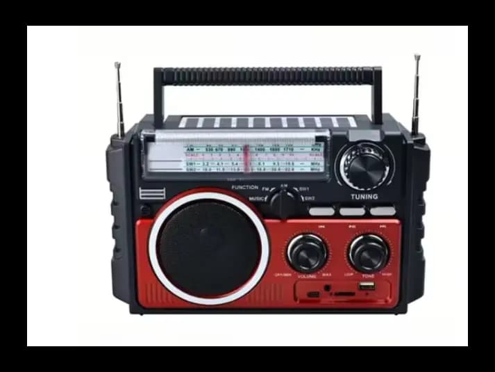 FEPE FP-722-S MultiWave Portable Radio & Bluetooth Speaker