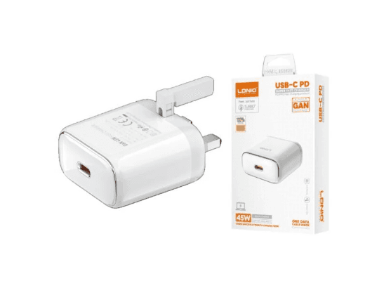 Ldnio Q1415 45w Charger With Type-C to Type-C UK Pin (2)
