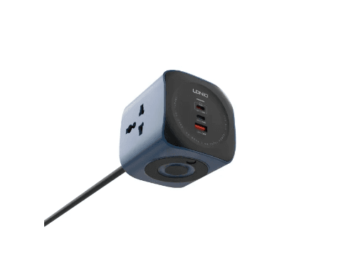 LDNIO SC3319 6 in 1 Power Socket Adapter Desktop Charger (2)
