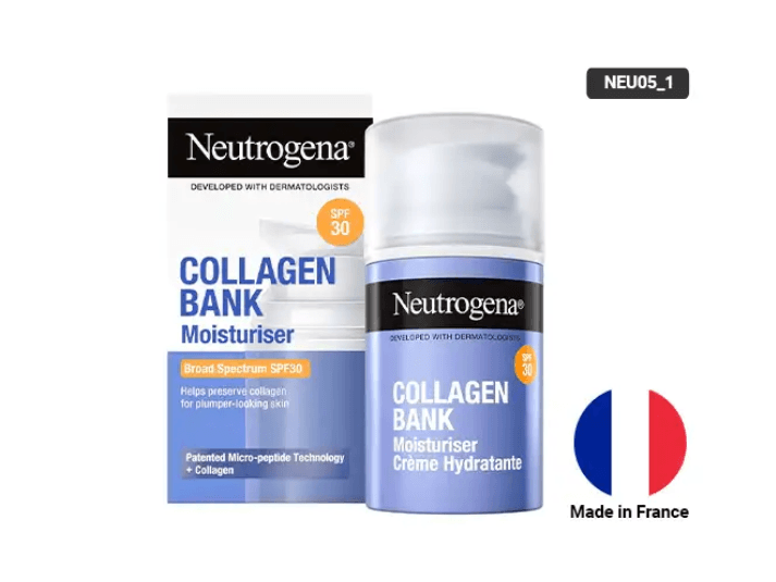 Neutrogena Collagen Bank Moisturizing Cream 50ml- FRANCE