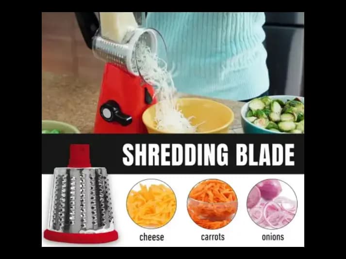 Nutri-Slicer 3-in-1 Spinning Counter-top Food Slicer and Grater (6)