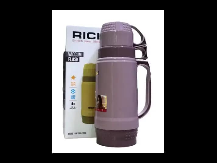 Rich Food Grade Vacuum Flasks 1.8, 1.0 & 0.6 Liters (2)